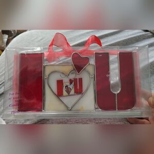I ♥️ U Frame/Candle Holder